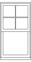 double hung windows